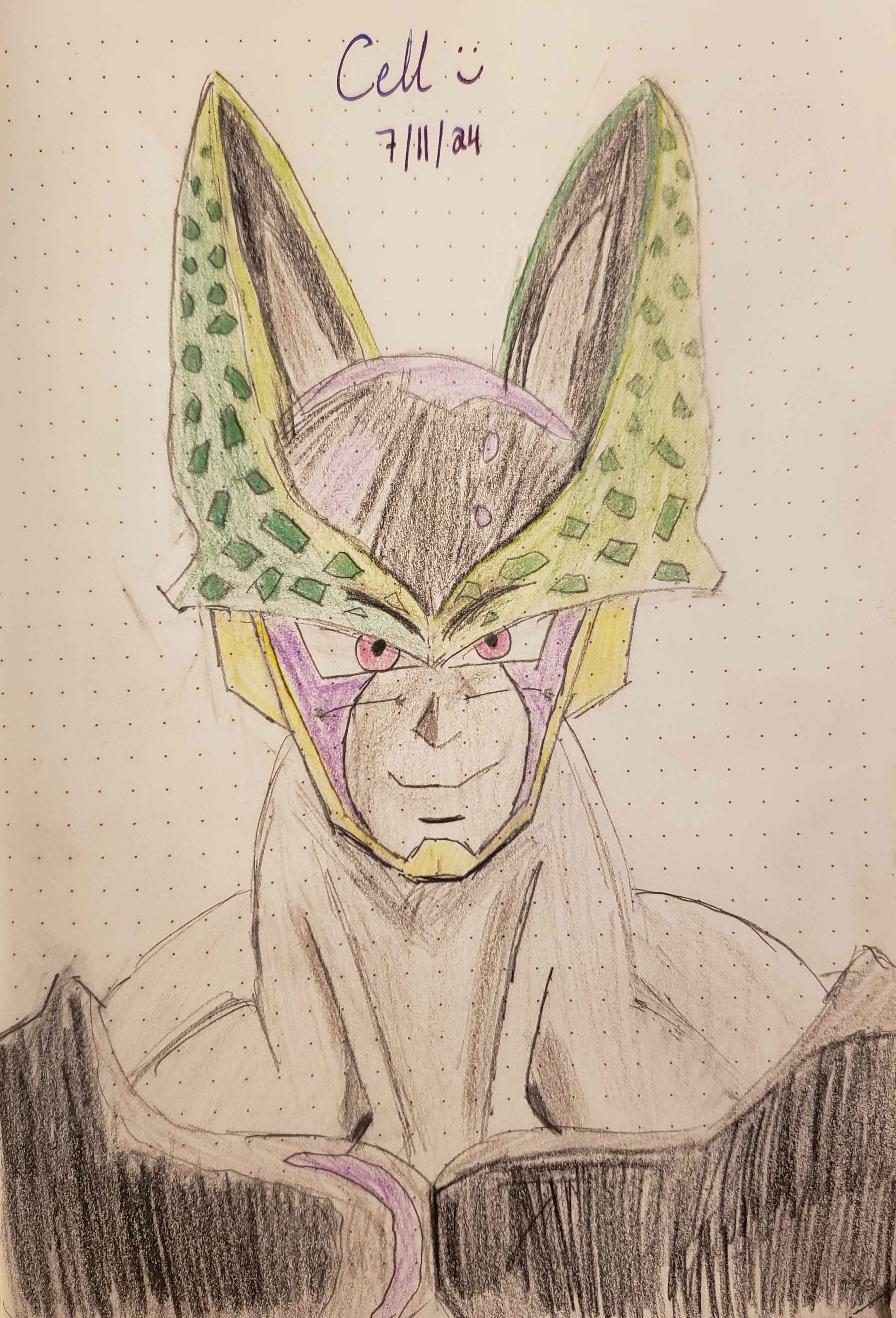 Cell July 11, 2024 (Color Pencil)