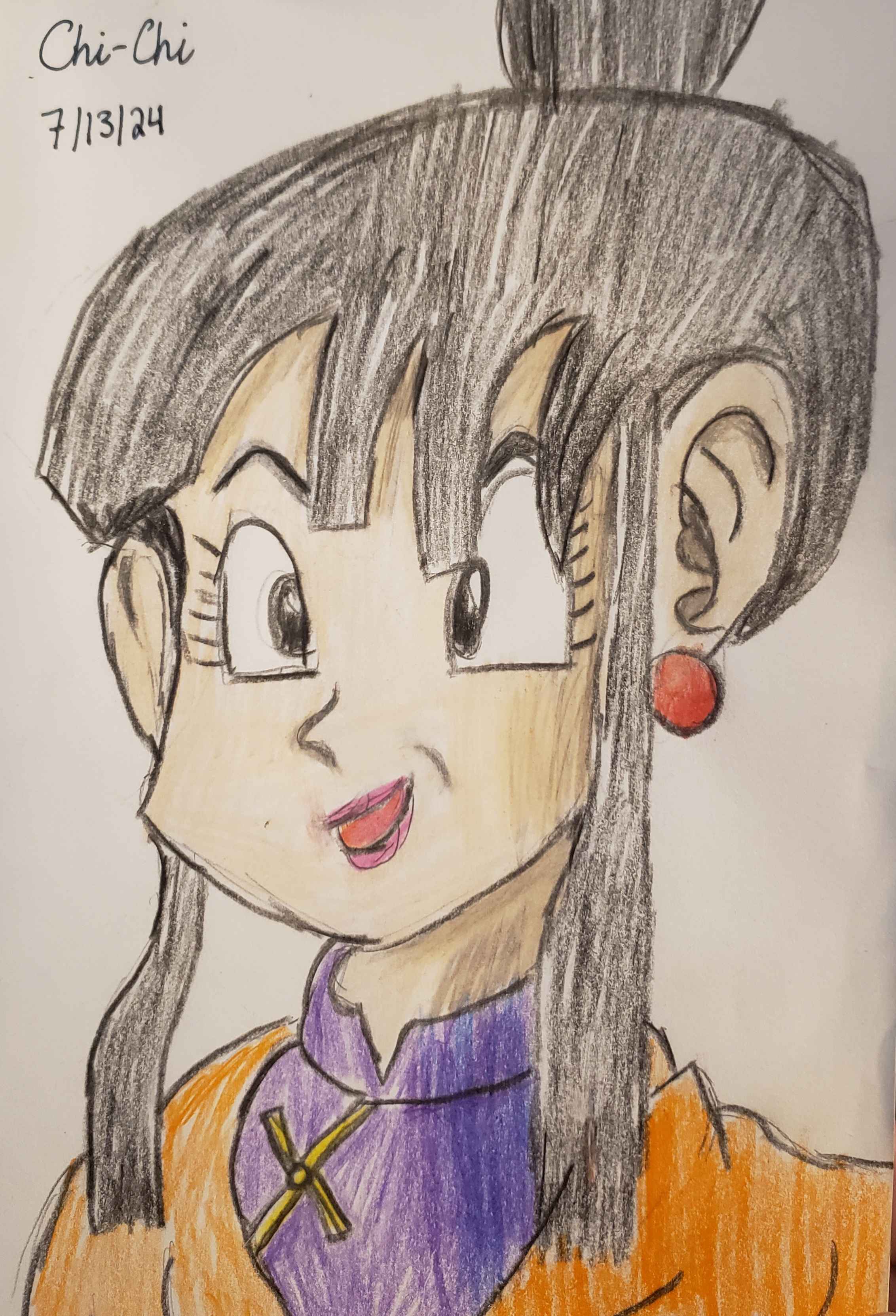 Chi-Chi - July 13, 2024 (Color Pencil)