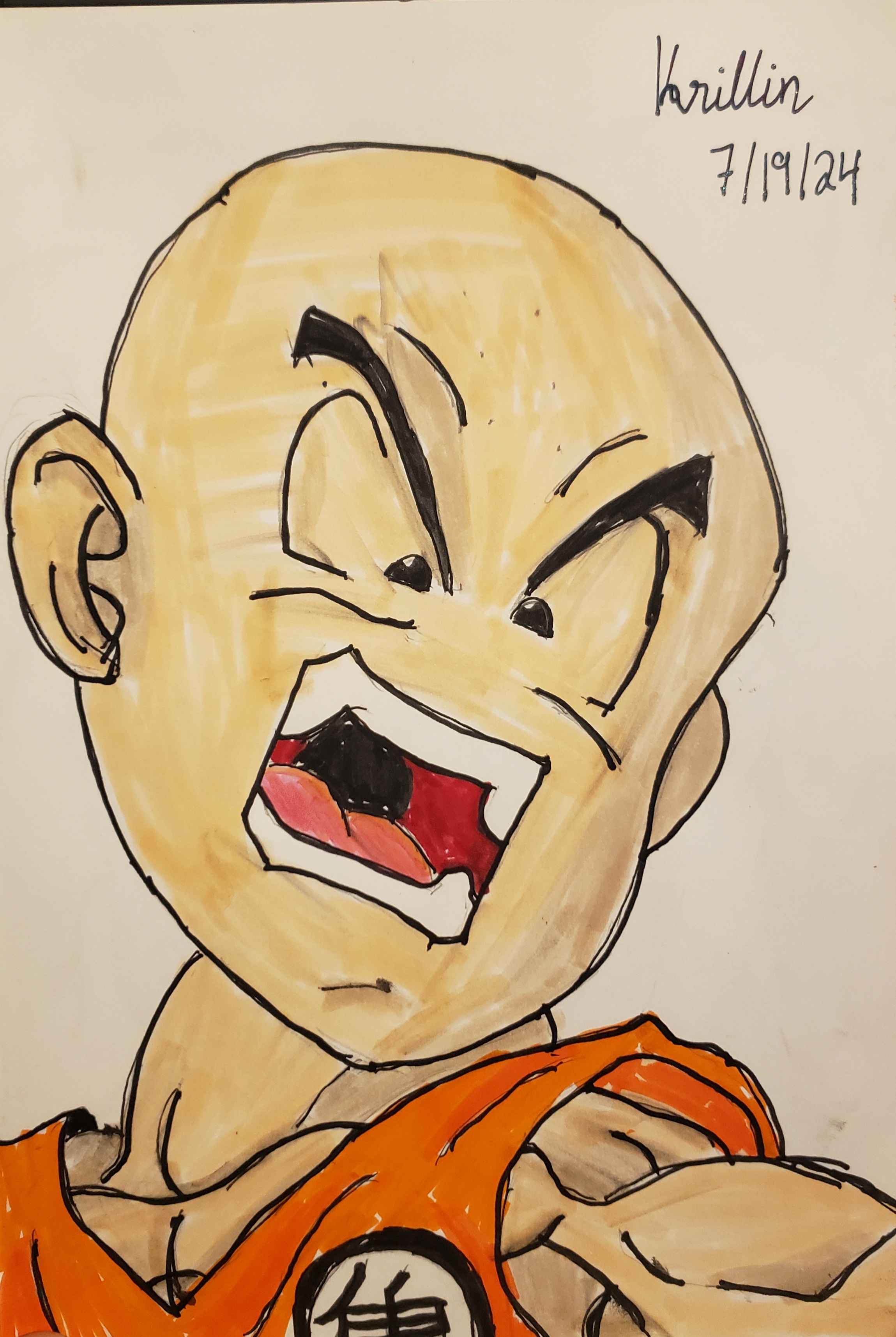 Krillin - July 19, 2024 (Marker)