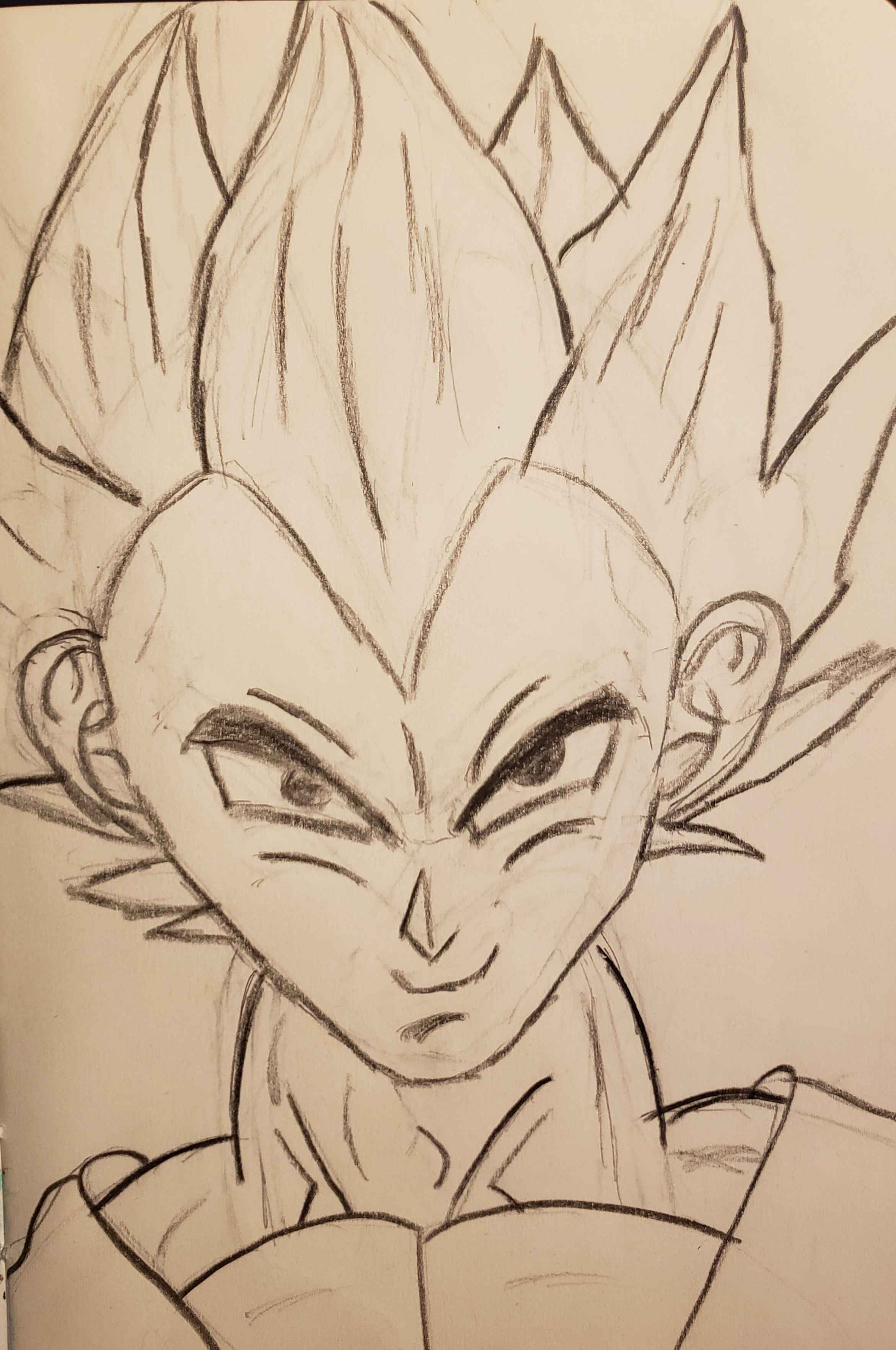 Vegeta - July 15, 2024 (Sketch)