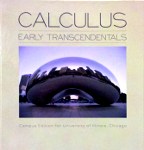 Cover of calculus book.